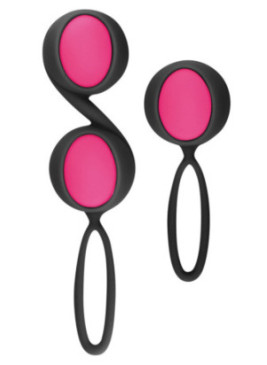 Set de boules de Geisha noires roses à billes amovibles - CC5260020010